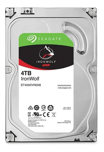 Seagate IronWolf 4TB