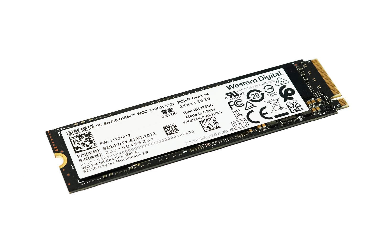 Western Digital SN730 512GB