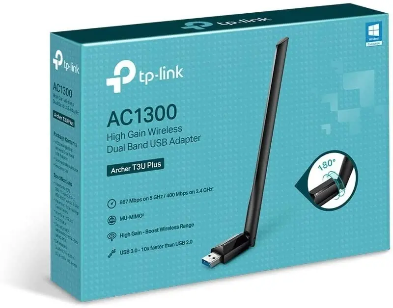Adaptador Wi-Fi TP-Link Archer T3U