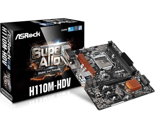 ASRock H110M-HDV